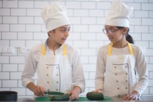 two young chefs