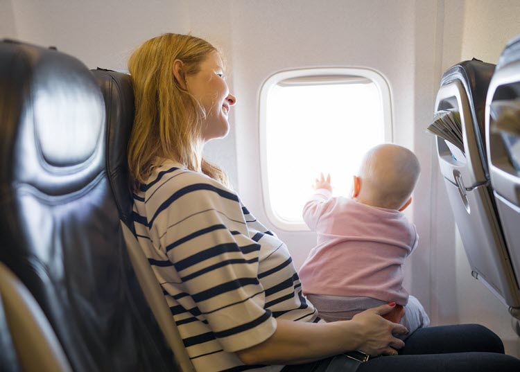 expert tips for flying with a baby