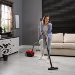 how to vacuum the floor